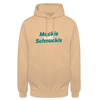 Muckis statt Schnuckis - Unisex Hoodie - Pfirsich