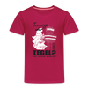 Teneriffa oder Tegel - Kinder Premium T-Shirt - dunkles Pink