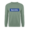 Spandau blau - Unisex Pullover - Graugrün