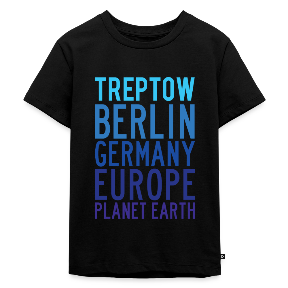 Treptow Planet Earth - Kinder Premium T-Shirt - Schwarz