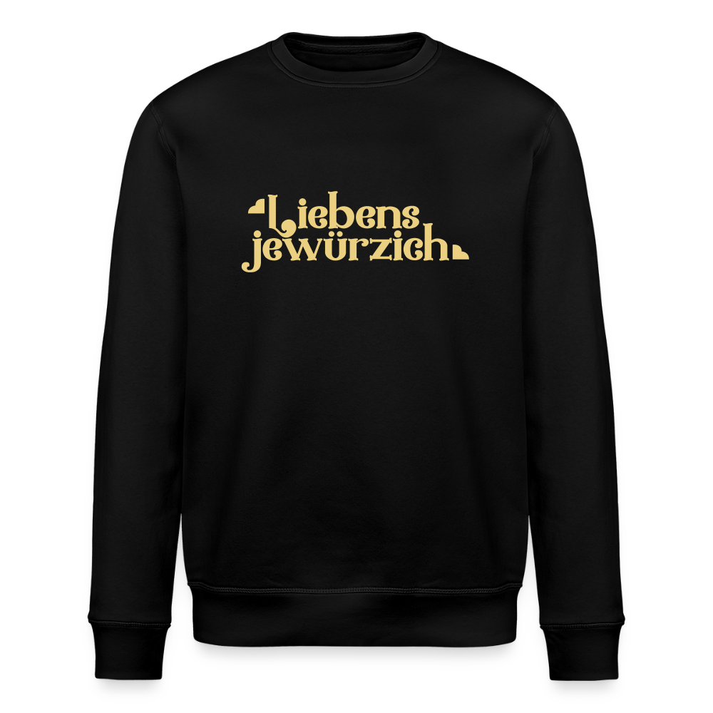 Liebensjewürzich - Unisex Bio Sweatshirt - Schwarz