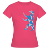 Berliner Bär Geometrie - Frauen Premium T-Shirt - Azalea