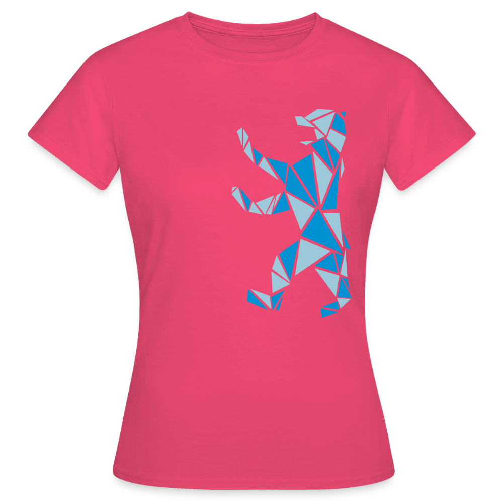 Berliner Bär Geometrie - Frauen Premium T-Shirt - Azalea