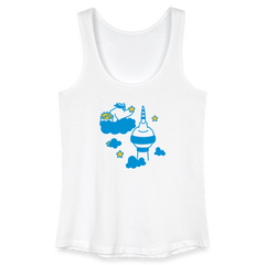 Berliner Bär bei Nacht - Frauen Bio Tank Top