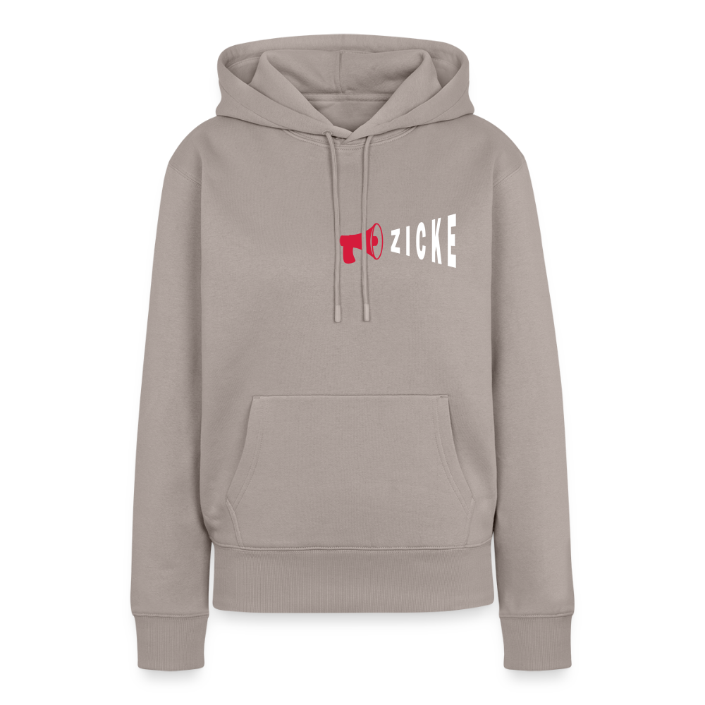 Zicke - Frauen Premium Hoodie - Taupe