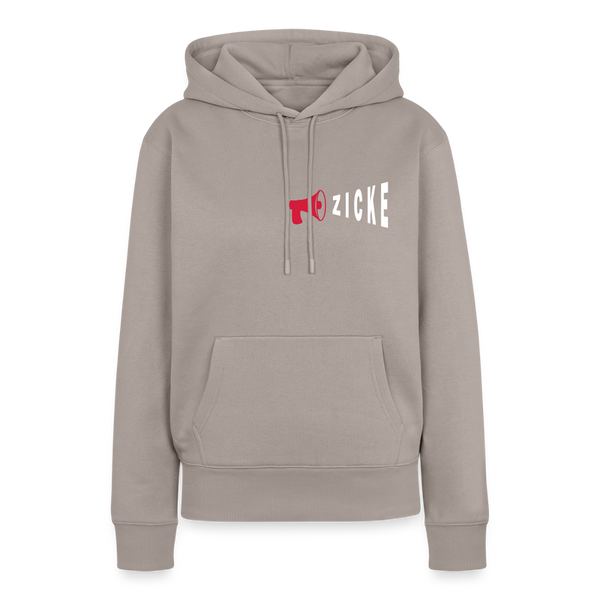 Zicke - Frauen Premium Hoodie - Taupe