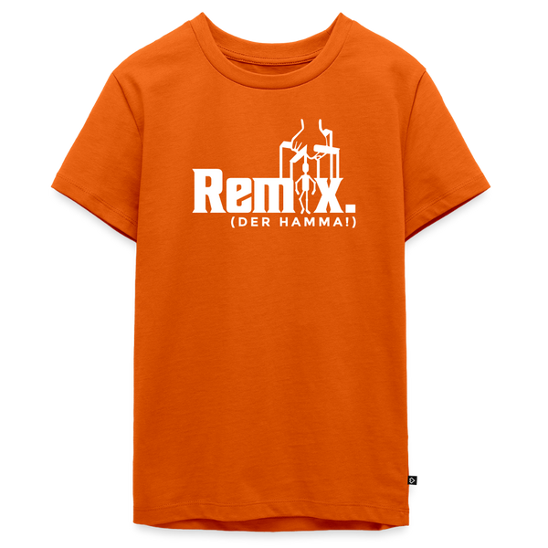 Remix. - Teenager Premium T-Shirt - Orange 