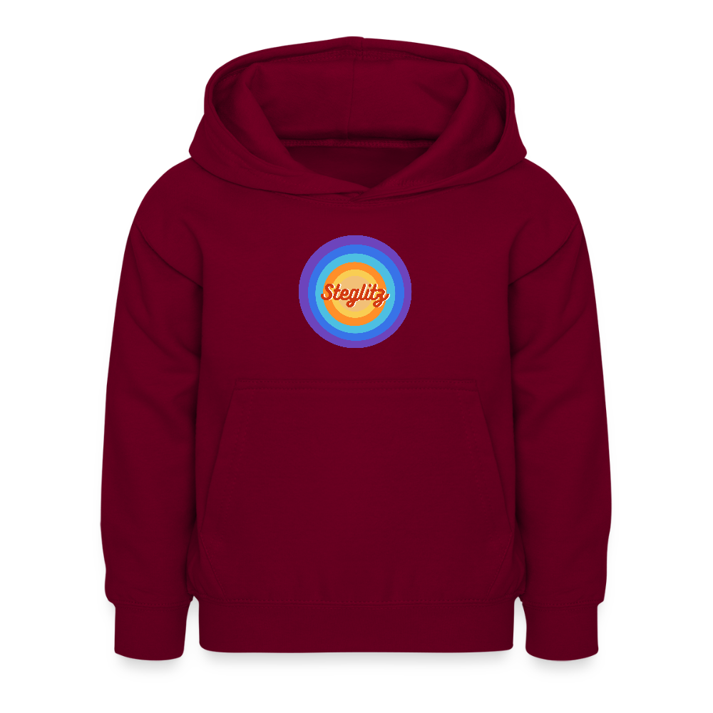Steglitz Retro - Kinder Hoodie - Bordeaux