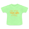 Jeh mah nich uffn Keks gelb - Baby T-Shirt - Mintgrün