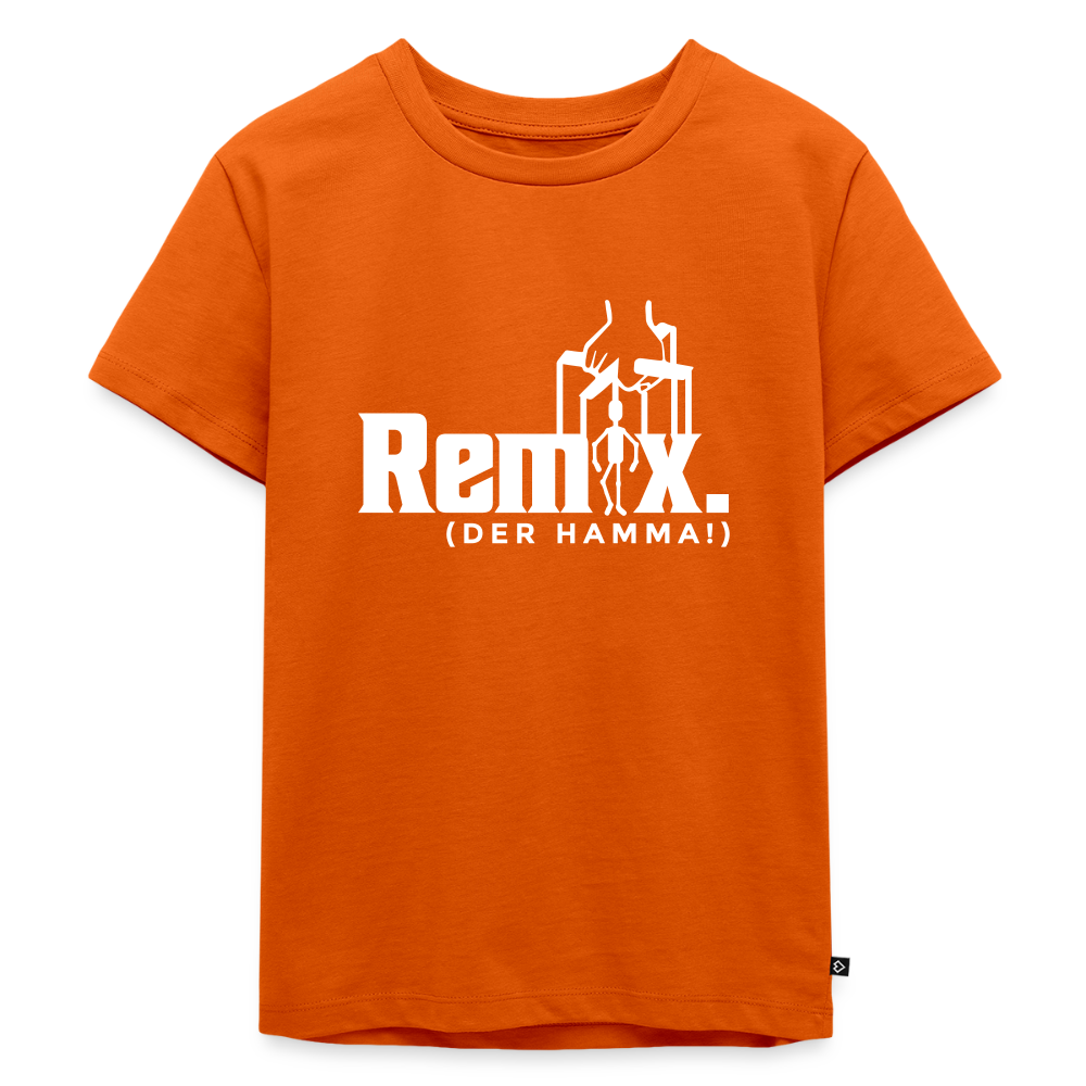 Remix. - Kinder Premium T-Shirt - Orange