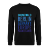 Grunewald Planet Earth - Unisex Pullover - Schwarz