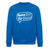 Keene Zeit für Blabla! - Unisex Bio Sweatshirt - Königsblau