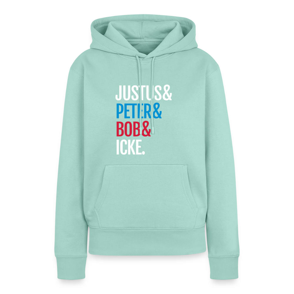 Justus & Peter & Bob & Icke - Frauen Premium Hoodie - Mint 