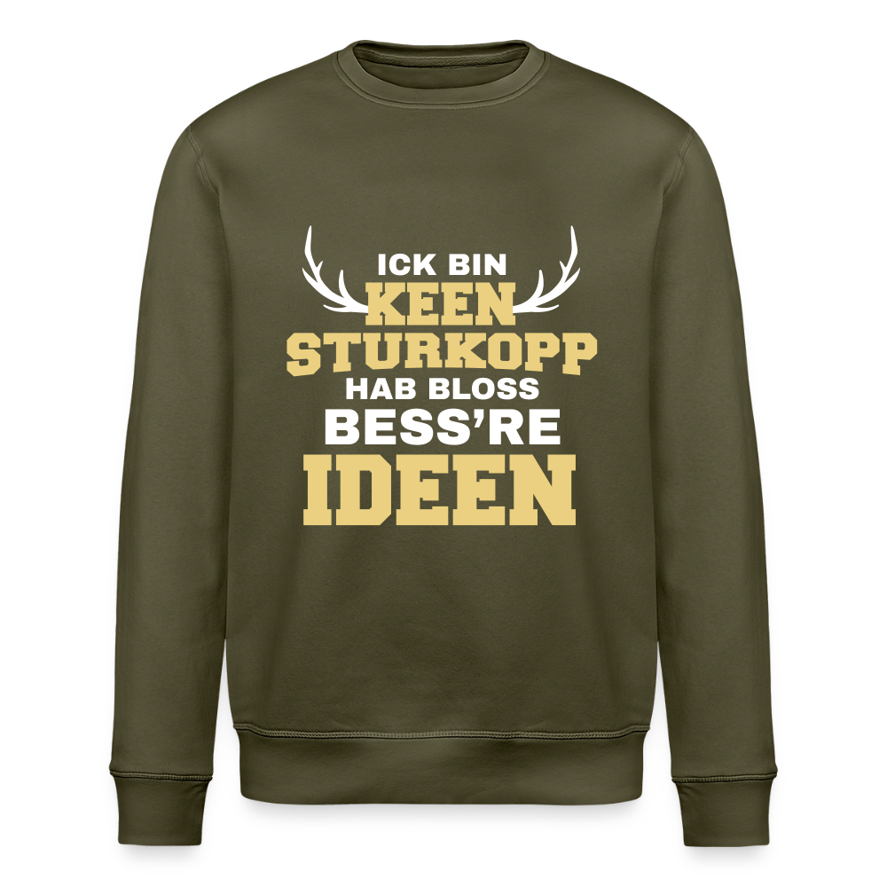 Sturkopp - Unisex Bio Sweatshirt - Khaki