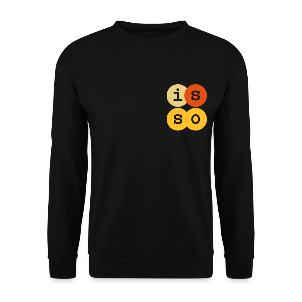 IsSo - Unisex Pullover - Schwarz