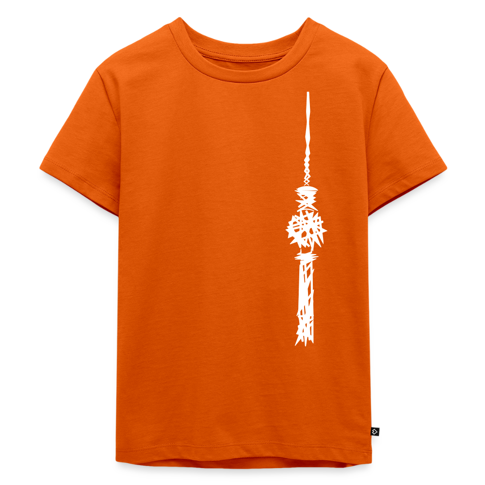 Fernsehturm Zick zack - Kinder Premium T-Shirt - Orange 
