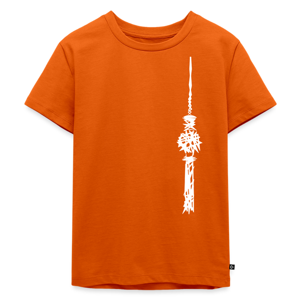Fernsehturm Zick zack - Kinder Premium T-Shirt - Orange 