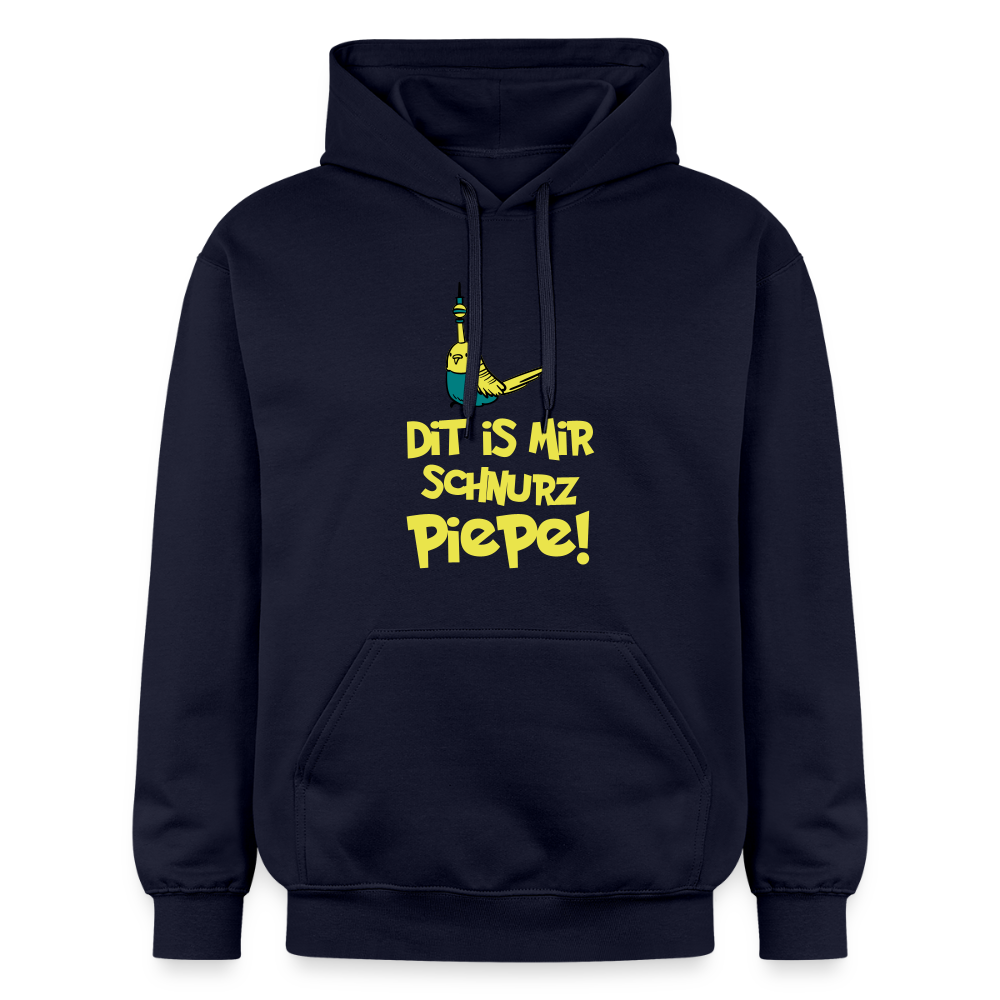 Schnurz Piepe mit Piep - Hoodie - Navy