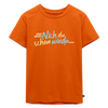 Echt jetzt? Nich du schon wieda... - Kinder Premium T-Shirt - Orange