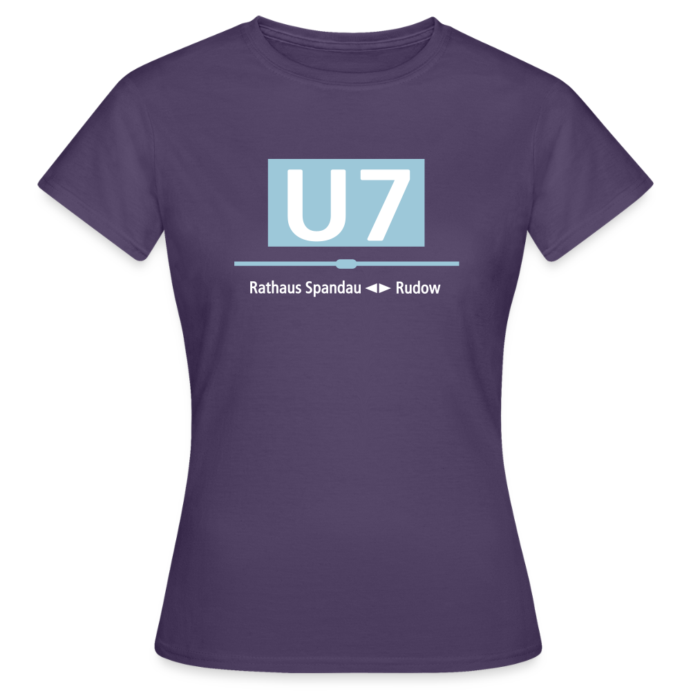 U7 - Frauen Premium T-Shirt - Dunkellila