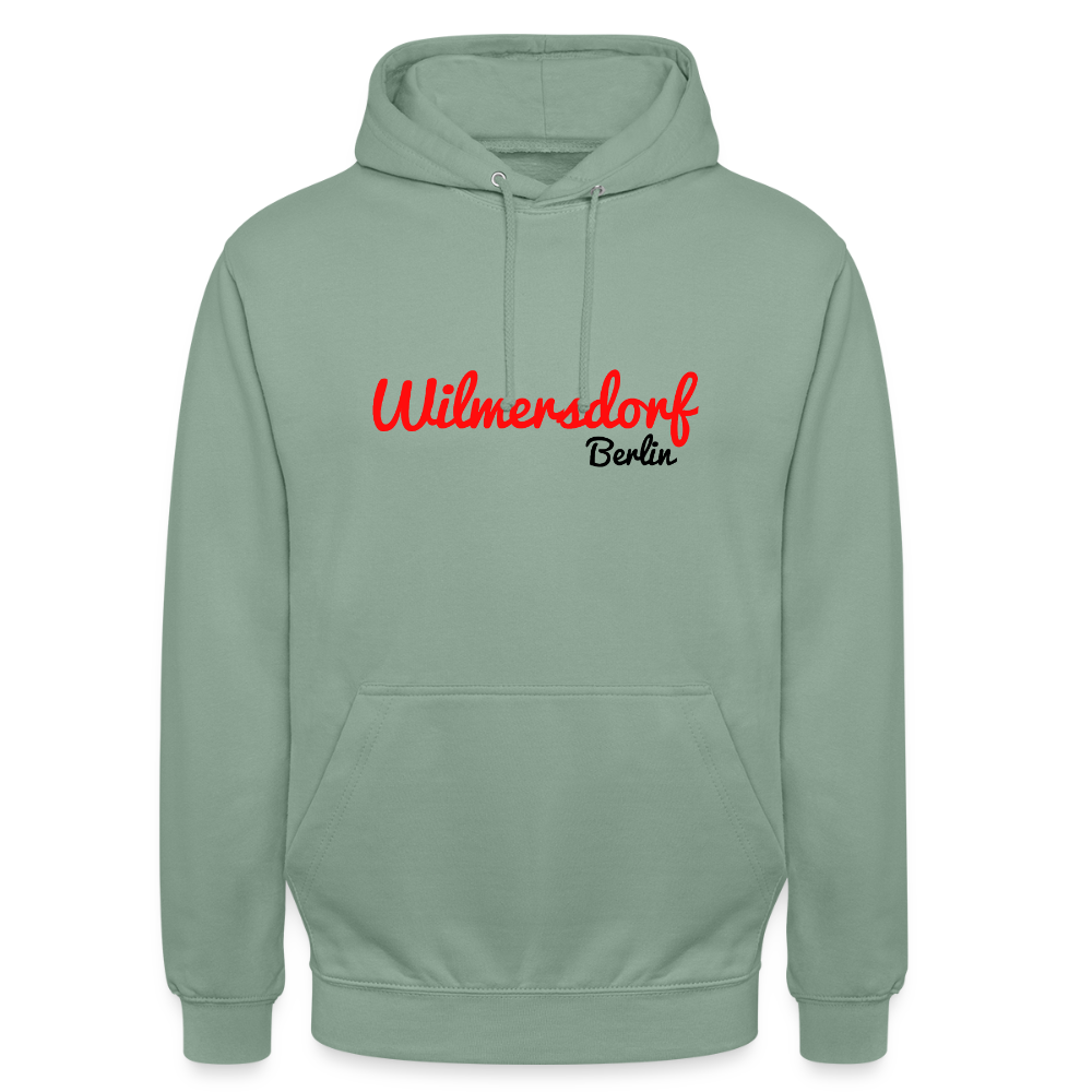 Wilmersdorf Berlin - Unisex Hoodie - Graugrün