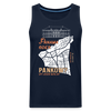 Panama oder Pankow - Männer Premium Tank Top - Navy