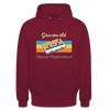 Grunewald Hippest Neighborhood - Unisex Hoodie - Bordeaux