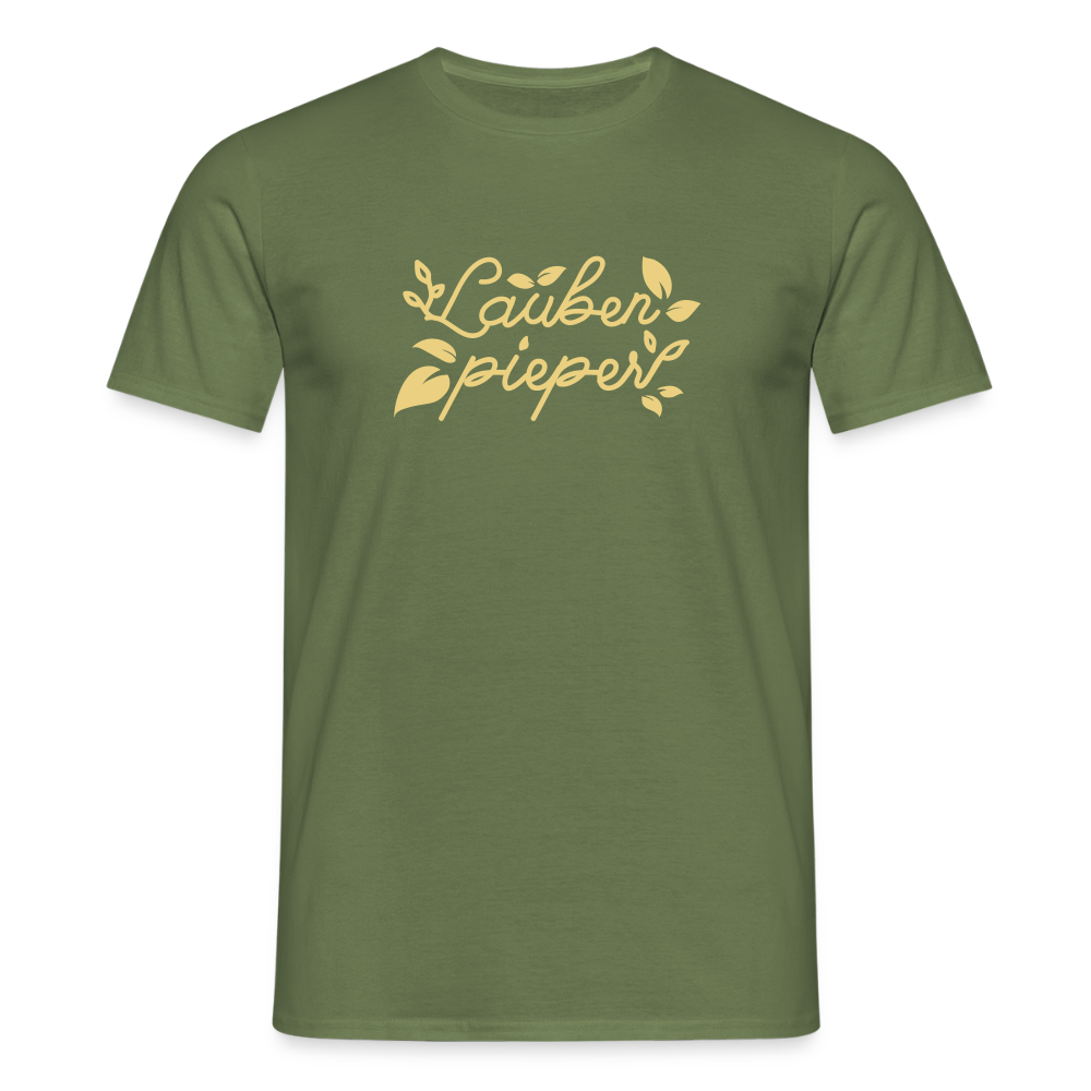 Lauben pieper - Männer Premium T-Shirt - Militärgrün