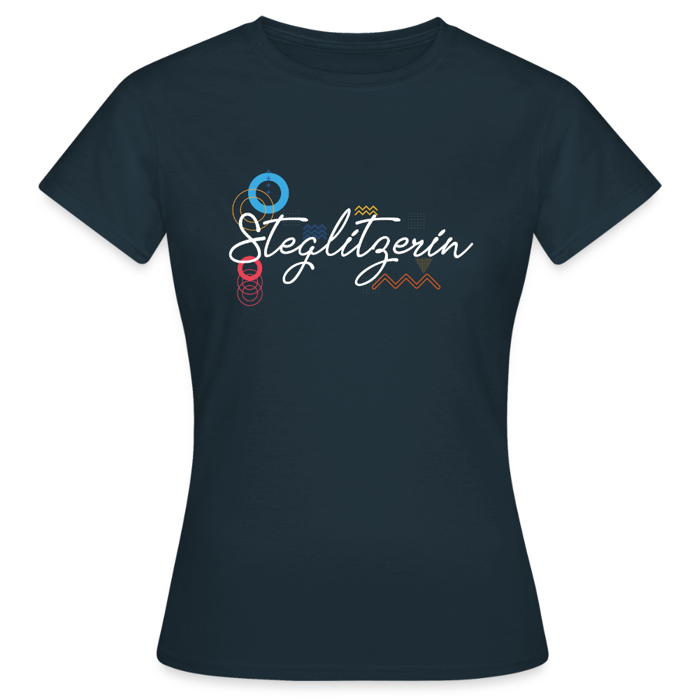 Steglitzerin - Frauen Premium T-Shirt - Navy