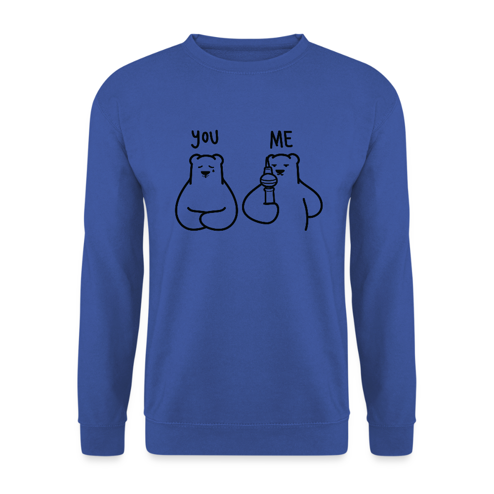 Lieber Berliner schwarz - Unisex Pullover - Royalblau