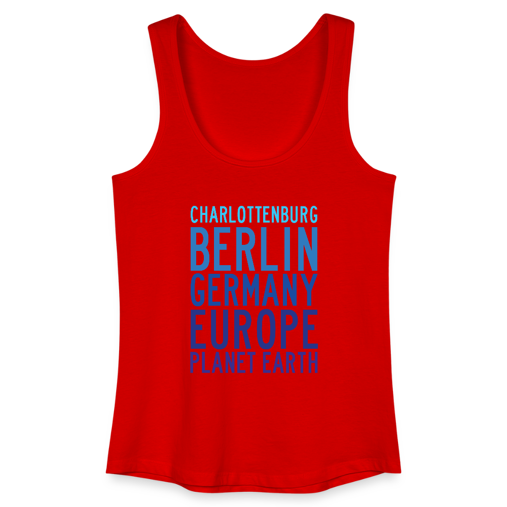 Charlottenburg - Earth - Frauen Bio Tank Top - Rot