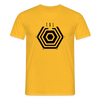 Tegel TXL Umrisse - Männer Premium T-Shirt - Gelb