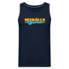 Neukölln Berlin Retro - Männer Premium Tank Top - Navy
