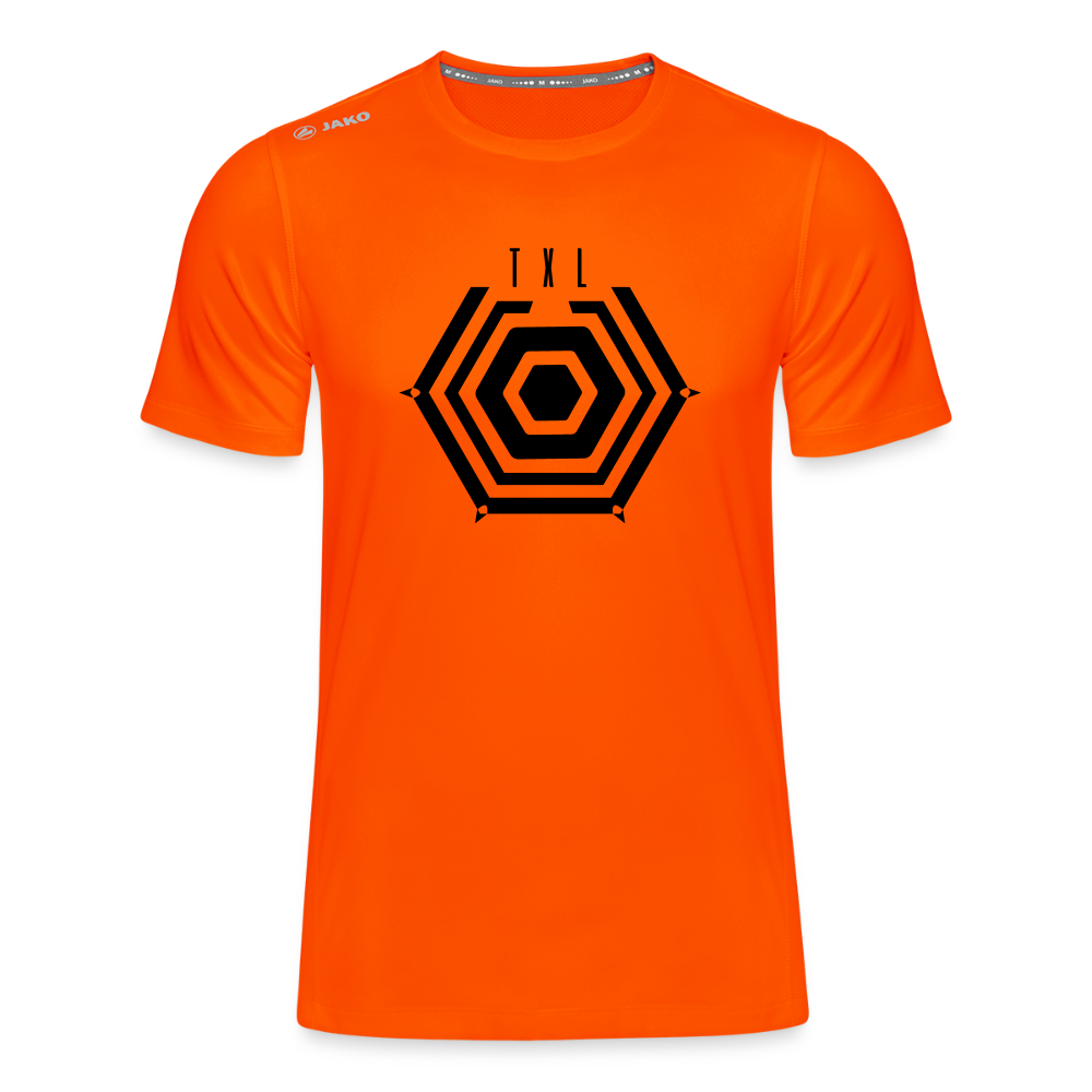 Tegel TXL Umrisse - Männer Sport-Shirt - Neonorange