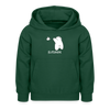 Flitzpiepe - Kinder Hoodie - Flaschengrün
