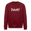 Schnuppe! - Unisex Bio Sweatshirt - Burgunderrot