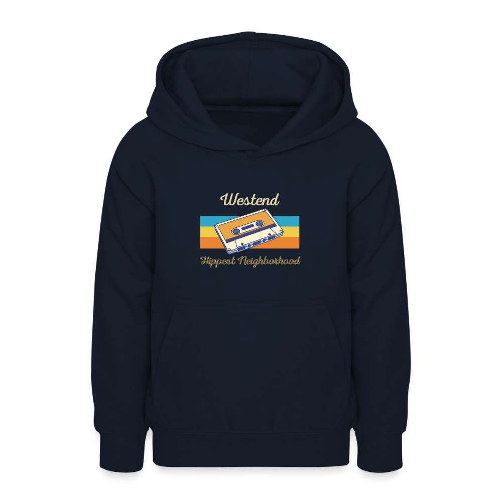 Westend Hippest Neighborhood - Teenager Hoodie - Navy