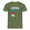Justus & Peter & Bob & Icke - Männer Premium T-Shirt - Militärgrün