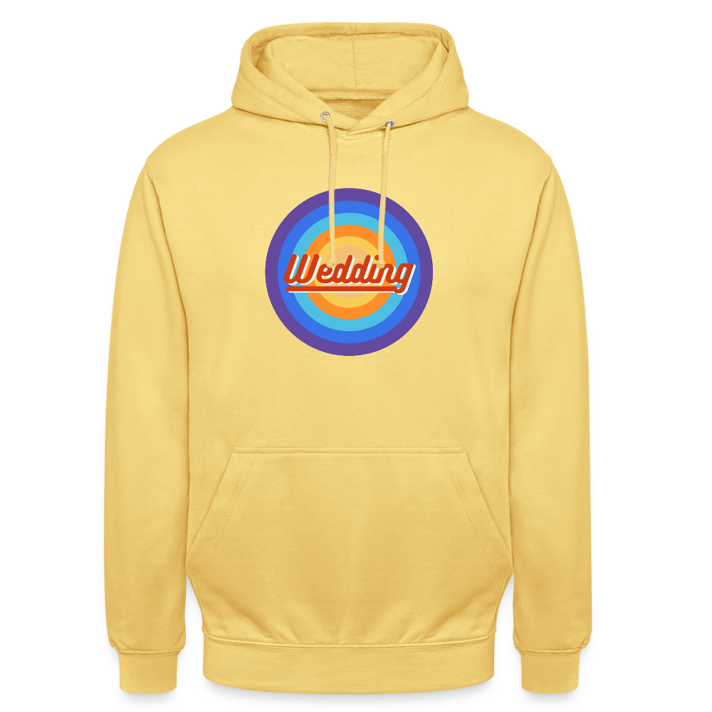 Wedding Retro - Unisex Hoodie - Zitronengelb