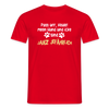 Janz Jefährlich - Männer Premium T-Shirt - Rot