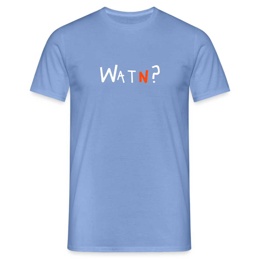 WATN? - Männer Premium T-Shirt - carolina blue