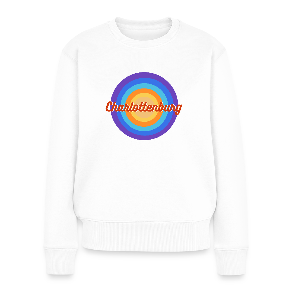 Charlottenburg Retro - Frauen Premium Pullover - Weiß