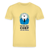 Chef - Unisex Bio T-Shirt - Gelb Viva