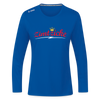 Zimtzicke - Frauen Sport Langarmshirt - Royalblau