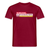 Eilmeldung: Is mir Schnurz Piepe! - Männer Premium T-Shirt - Ziegelrot