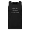 One Less Problem in Neukölln - Männer Premium Tank Top - Schwarz