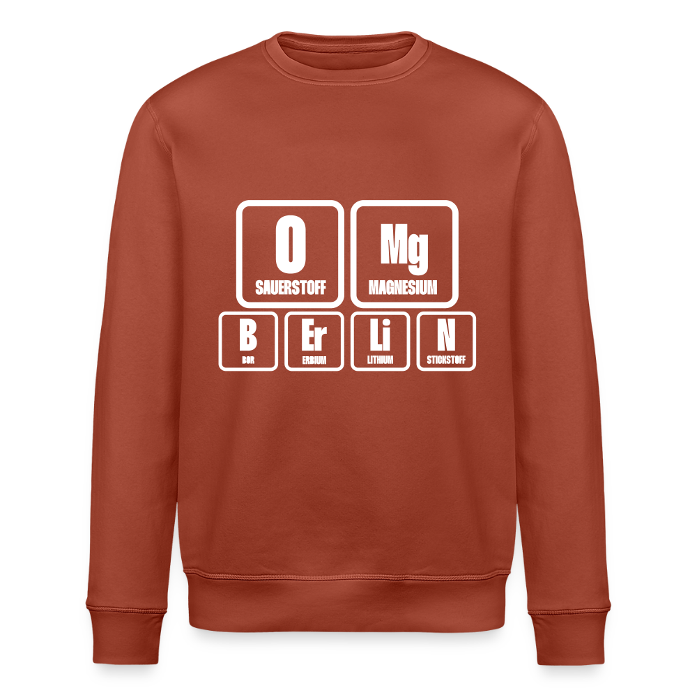 OMG Berlin - Unisex Bio Sweatshirt - Terrakotta