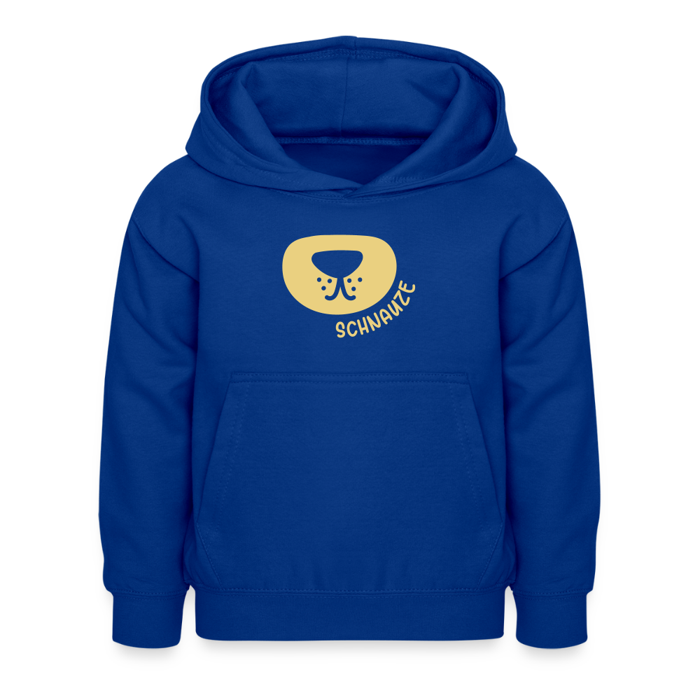 Schnauze - Kinder Hoodie - Royalblau