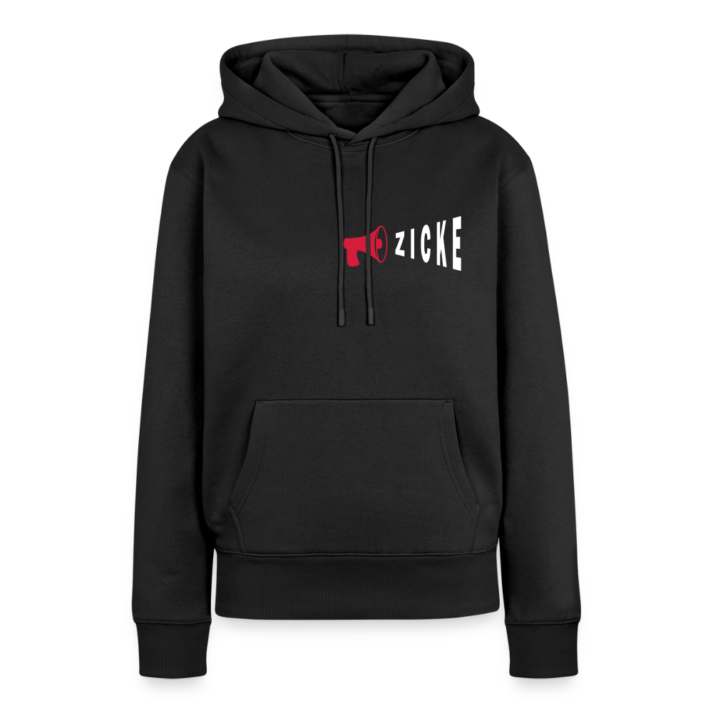 Zicke - Frauen Premium Hoodie - Schwarz