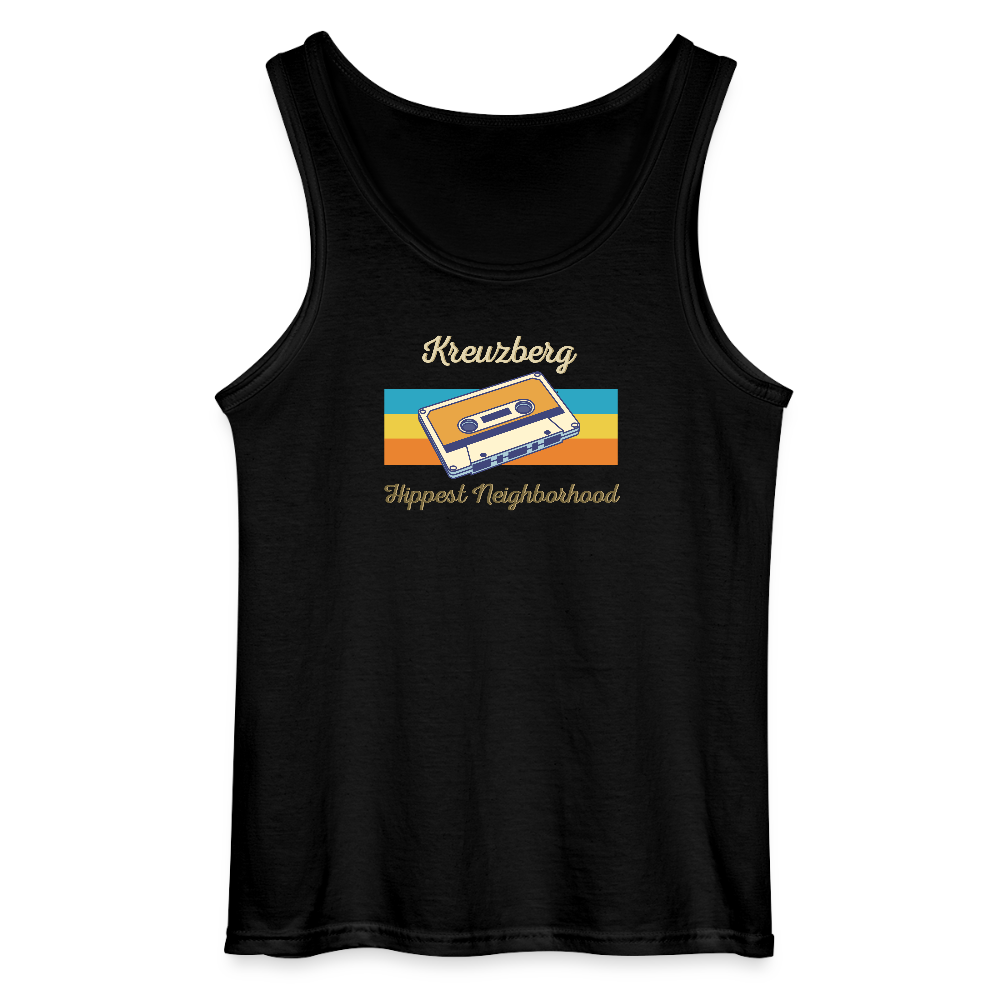 Kreuzberg Hippest Neighborhood - Männer Tank Top - Schwarz